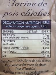 Farine De Pois Chiches Via Antica