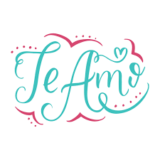Te Amo Lettering Design Transparent Png Svg Vector I Love You Lettering Lettering Design Lettering
