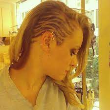Pin By Delanie Adams On Girls Got Style Shaved Long Hair Shaved Hair Designs One Side Shaved Hairstyles