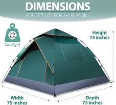 We did not find results for: Buy Zone Tech Family Instant Pop Up Tent 30 Seconds Easy Setup Portable Waterproof And Windproof 3 4 Person Camping Hiking Traveling Automatic Pop Up Family Tent Perfect For Outdoor Activities