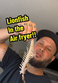Delicious Whole Fried Lionfish Mukbang Experience