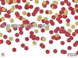 Red Gold And Green Glitter Confetti Borders Pack Digital Etsy Green Glitter Glitter Confetti Photoshop Elements