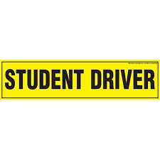 Sold and shipped by eforcity. Magna Card Student Driver Magnet Learning To Drive Is Not An Easy Feat To Accomplish This Zone Tech Student Driver Sticker Vehicle Car Sign By Zone Tech Walmart Com Walmart Com