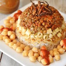Koshari The National Dish Of Egypt Recipe Egyptian Food Koshari Recipe Egyptian Koshari Recipe