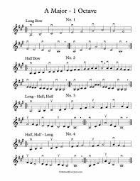 Free Violin Sheet Music A Bb C D Eb F G Major Scales And Arpeggios Free Violin Sheet Music Violin Sheet Music Sheet Music