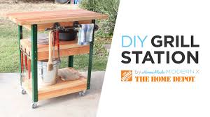 This rugged, charcoal hibachi style grill is perfect for picnics, tailgating, camping or patio. 18 Homemade Grill Station Plans You Can Build Easily