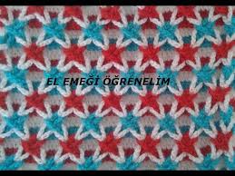 Tig Isi Sirali Yildiz Lif Ve Orgu Modeli Anlatimli Yapilisi Orgu Dantel Oya El Isi Youtube Tig Isleri Tig Desenleri Orgu Desenleri