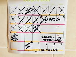 1 tablero y 7 indicadores de madera. El Calendario Como Herramienta Educativa Alaya Difundiendo Infancia