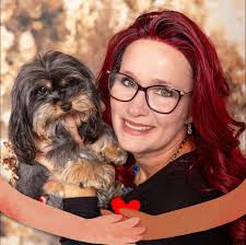 ChaCha Larue and Super Ru Therapy Dogs.