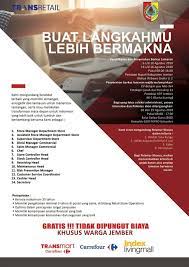 Lowongan kerja rumah sakit umum pindad. Transmart Jember Buka Lowongan Di 5 Kategori Ini