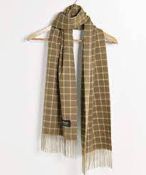 ウインドゥペンチェック 衣類 カシミヤ マフラー おしゃれ