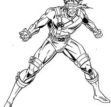 All you need is photoshop (or similar), a good photo, and a couple of minutes. X Men Cyclops Coloring Pages Learny Kids