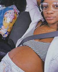 9 months in/ 9 months out. , Happy nine months of life my little sunshine.  It’s a joy to love you. 🩵