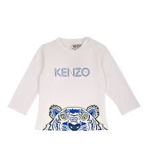 kenzo logo print t shirt