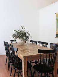 Dining Room Update Cozy Minimalism At Home In Love Dining Room Updates Kitchen Dining Room Black Dining Room