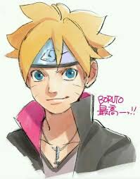 Boruto Uzumaki Gambar Anime Gambar Gambar Pensil