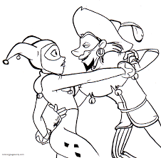 A collection i love my harley quinn coloring book! Harley Quinn And Joker 6 Coloring Pages Harley Quinn Coloring Pages Coloring Pages For Kids And Adults