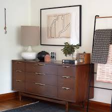 Mid Century Dresser Modern Traditional Bedroom Traditional Bedroom Bedroom Dressers Dresser Decor Bedroom