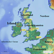 Entspricht die landkarte großbritannien der qualität, die sie als käufer in dieser preisklasse erwarten können? Stepmap Grossbritannien Landkarte Fur Deutschland