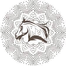 Coloriage.info vous présente le dessin mandala cheval adulte animal pdf en ligne gratuitement d'une résolution de 1020x1063. Coloriage Mandala Cheval En Ligne Gratuit A Imprimer
