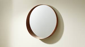 Mirror, walnut veneer, 31 1/2 . Round Mirrors Circle Mirrors Oval Mirrors Ikea