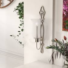 Vintage brass wall candle sconces holder large pair w/ glass. Fleur De Lis Living Slim Hurricane Brass Wall Sconce Reviews Wayfair