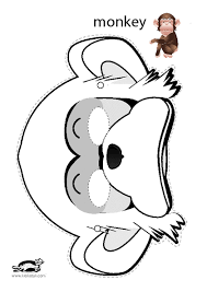 Krokotak Print Printables For Kids Monkey Mask Animal Masks Diy Costumes Kids