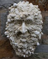 Green Man Garden Ornament Crimscote Green Man Garden Ornaments Public Garden Design