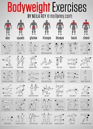 body weight exercises fitness exercise health healthy living