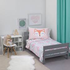 Carter S Aztec Girl 4pc Toddler Bed Set Southwest Forest Theme Pink And Aqua Carters Toddler Bed Set Toddler Bedroom Girl Toddler Girl Bedding Sets