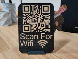 Rick Roll QR Code Wifi Sign Prank - Etsy