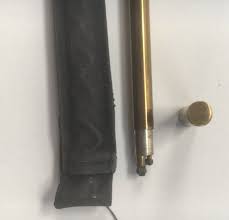 Vintage 19 Long Brass Butane Fireplace Candle Lamp Stick Lights Candles In Fireplace Candle Lamp