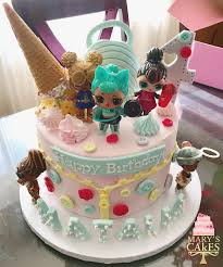 I just realized my nephew was in the frame, just blurred out. Mary S Cakes We Love This Lol Doll Cake Trend We Facebook