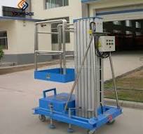 Tek direk hidrolik taşınabilir kaldırıcı/elektrikli merdiven teleskopik  adam alüminyum lift