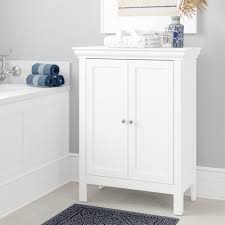 With a variety of colors and styles, you are sure to complement your bathroom decor. Bathroom Storage Cabinets Free Standing