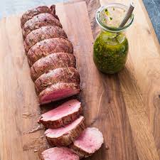 Stir in ¾ cup olive oil, cover, and refrigerate chimichurri overnight. Argentinian Chimichurri Sauce Cook S Illustrated Recipe Beef Tenderloin Chimichurri Chimichurri Sauce