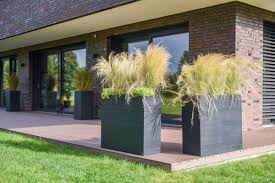 Pflanzkubel Raumteiler Recycling Holz Elemento Antik Weiss Sichtschutz Pflanzen Terrasse Pflanzen Pflanzkubel Rechteckig