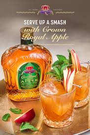 Crown Royal Cinnamon Apple Apple Drinks Recipes Apple Drinks Whisky Cocktails