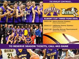 Siena And Ualbany Continuing Basketball Rivalry