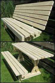 Simply enter your email address below. Build A 2 In 1 Picnic Table And Bench Diy Projects For Everyone Picnic Table Picnic Table Bench Bench Table