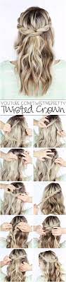 Amazing Half Up Half Down Hairstyles For Long Hair Braided Half Up How To Easy Step By Step Tutorials And Tips Hair Styles Pinterest Hair Long Hair Styles