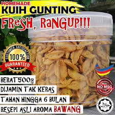 Ada 20 gudang lagu resepi kerepek ikan bilis terbaru, klik salah satu untuk download lagu mudah dan cepat. Fresh Stock Kuih Gunting Resepi Original Snek Rangup Krispi Macam Keropok Kerepek Guntng 500g Sedap Tak Keras Shopee Malaysia