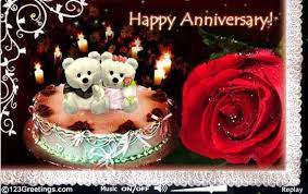 Wonderful Anniversary Ecard From Family Anniversary Greetings Happy Anniversary Happy Love Day