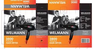 Hair Dyer Grafik Tasarim Ambalaj Tasarimi Tasarim