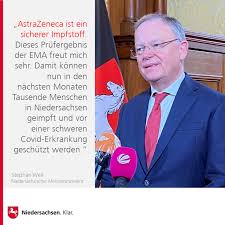 Für bürger, die vollständig gegen das coronavirus geimpft sind, könnten schon ab dem kommenden wochenende keine ausgangssperren und kontaktverbote mehr gelten. Ministerprasident Stephan Weil Portal Niedersachsen