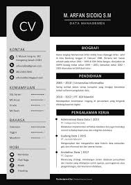 Basic resume sample format vincegray2014 2020 professional cv templates for . Contoh Cv Lamaran Kerja Menarik 9 Hitam Putih Cv Kreatif Masuk Sekolah Ejaan