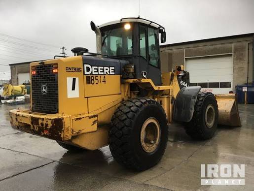 John Deere 644J Waste Handler High-Lift Wheel Loader
