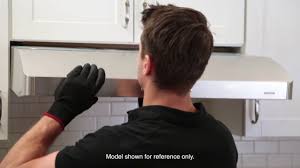 Broan Corteo Series Installation 400 And 600 Cfm Youtube