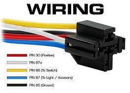 Switches can a rocker switch with two positions be an spdt. 5 Pin 40a Relay And Wire Harness Spdt 12v 5 Pack Genssi