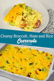 The broccoli casserole his family ate is a step up from the standard church cookbook recipe, which calls for using canned mushroom soup: Cheesy Ham Broccoli And Rice Casserole Beyer Beware